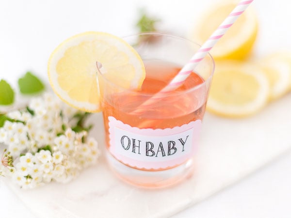 Citrondrink utan alkohol