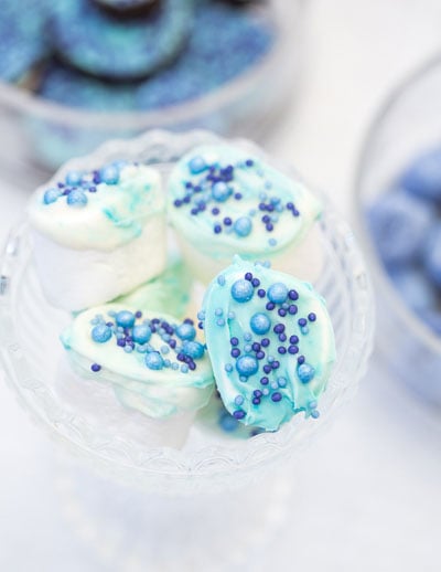 Dekorerade marshmallows