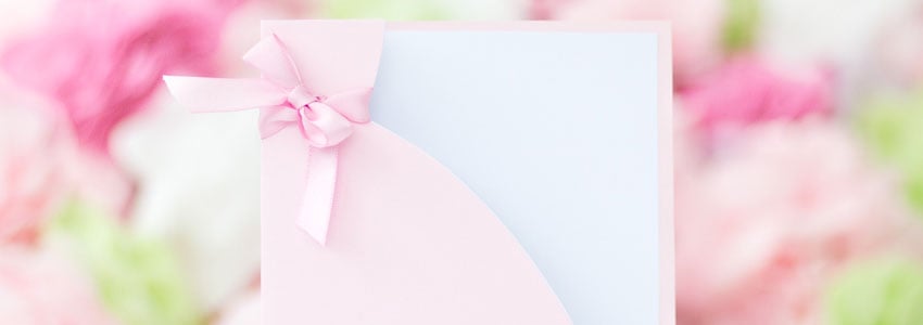 Gratulationskort till baby shower