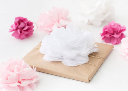Paket med blomma