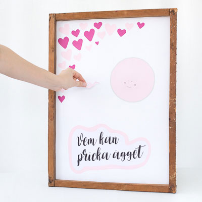 Lek pricka ägget med spermien