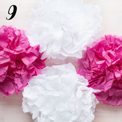Beskrivning av DIY Pom poms