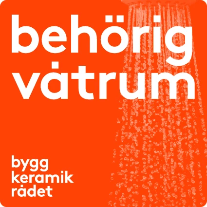 Behörig våtrum logga