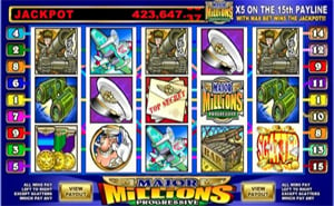 Major Millions Progressive Jackpot Slot