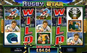 Rugby Star Stacked Wilds