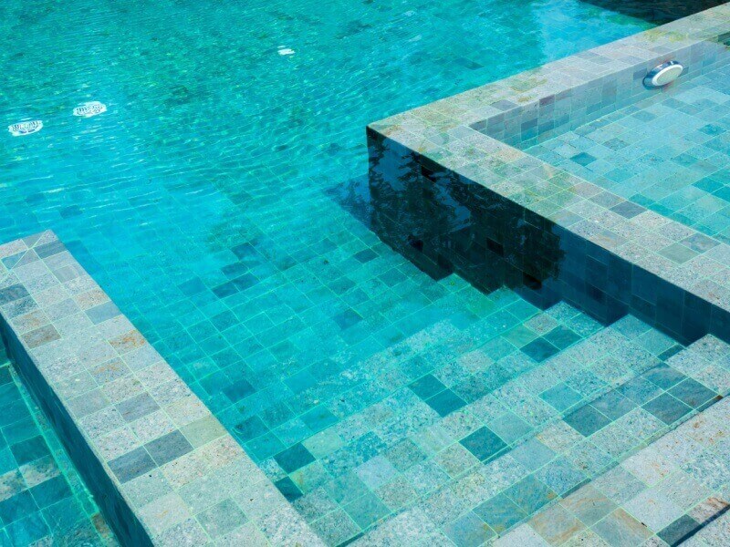 trappa i pool