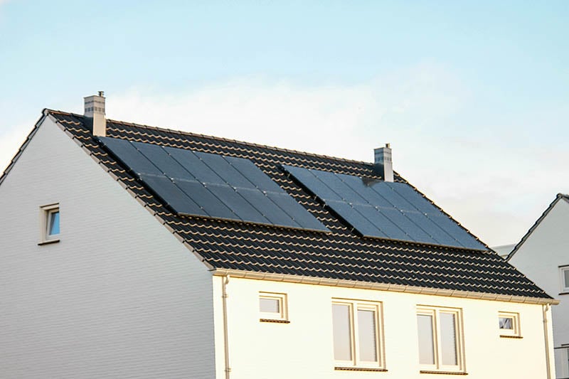 Solceller på tak i Göteborg