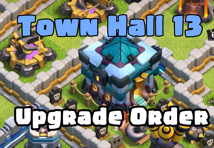 Town Hall 13 Upgrade Order 2022