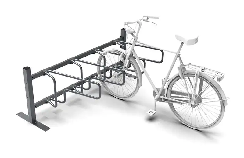 cykelställ renderad 3d modell