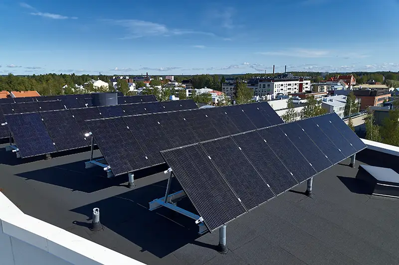 elektriker Östermalm solceller på tak