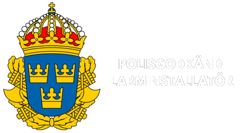 logo, polisgodkänd larminstallatör