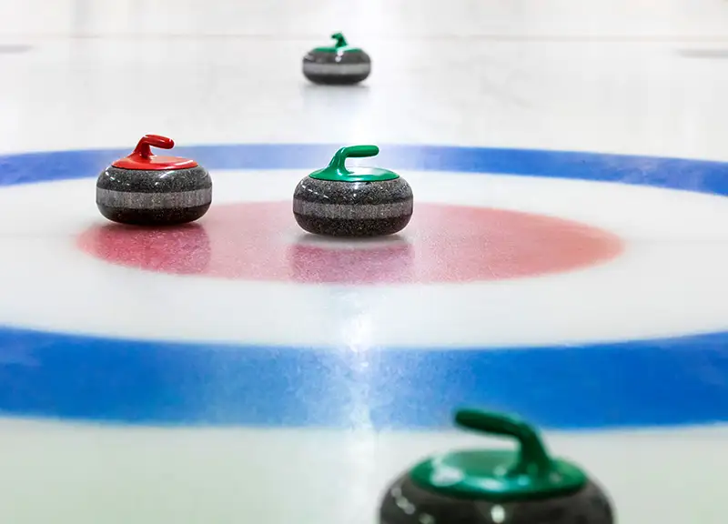 bygga skridskobana curling