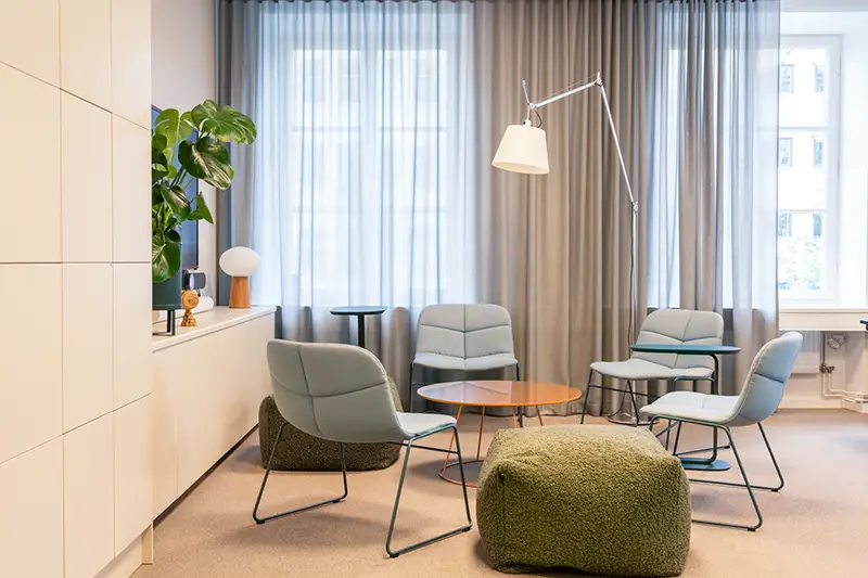 projekt kontorsinredning Stockholm