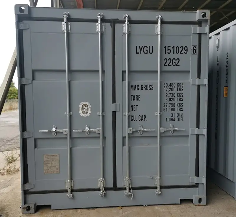 Köpa begagnad container