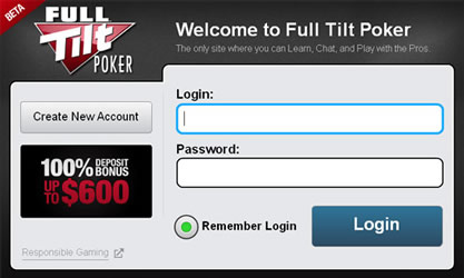Full Tilt Poker Mobil Login