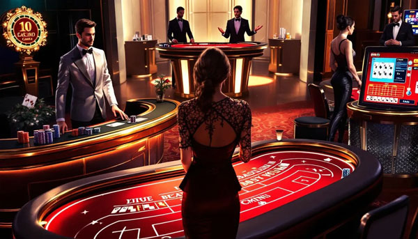 Different popular variations of baccarat games available online.