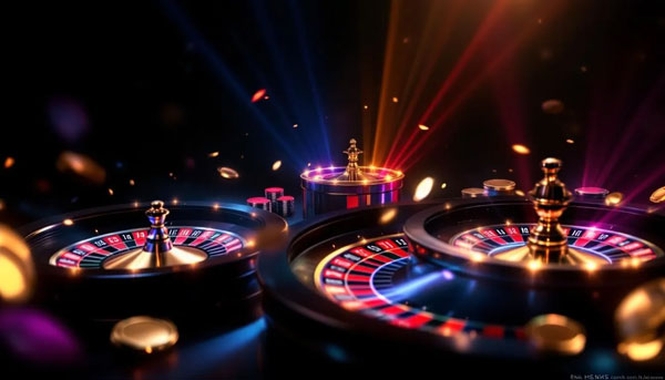 A selection of online roulette game types including European and American roulette.