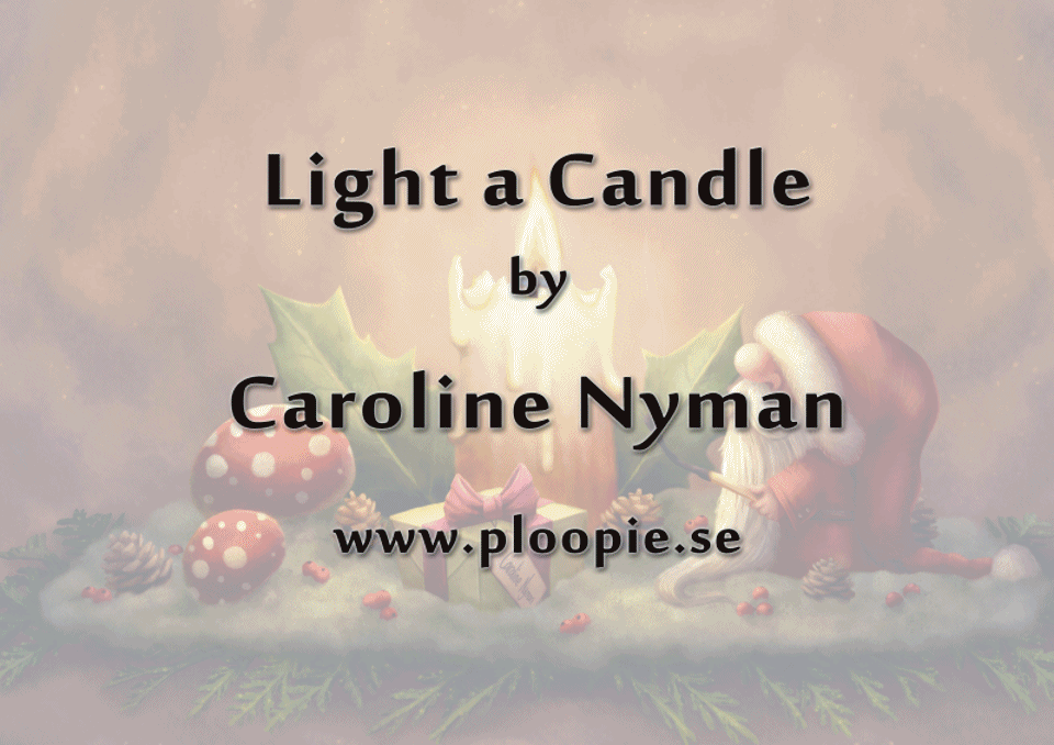 Litte Santa: Light a Candle gif process