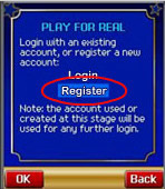 Mobile Casino Registration