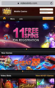 Videoslots Mobile Casino