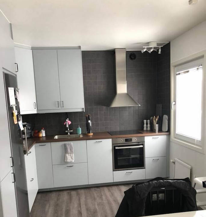 Här ha vi gjort köksrenovering