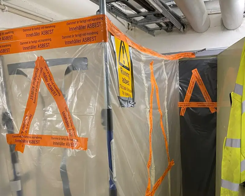 sanering asbest linköping