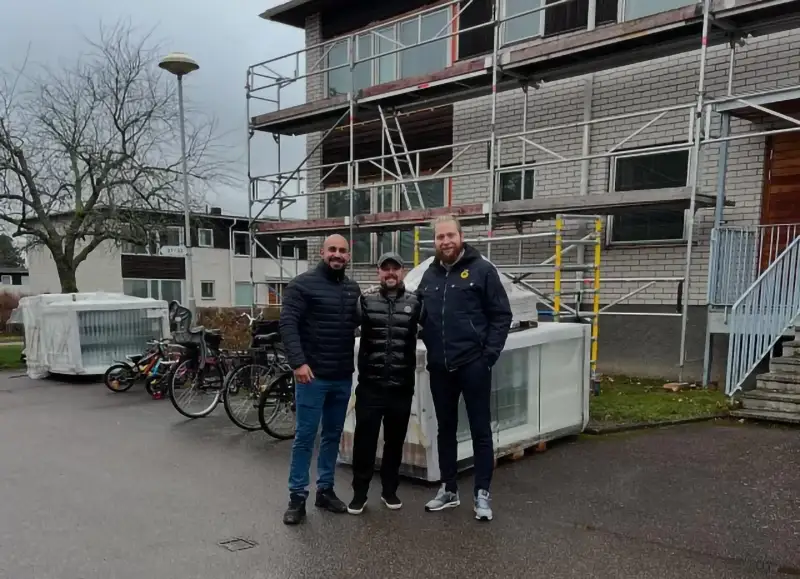 sanering linköping om oss Rivia