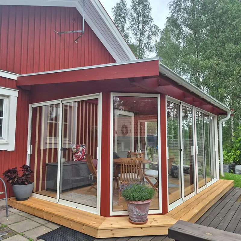 Tillbyggnad och utbyggnad i Strängnäs utförd av Kera Bygg