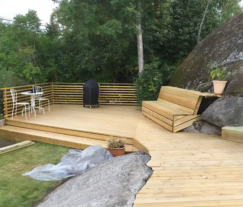 Bygga altan Snickare Tyresö