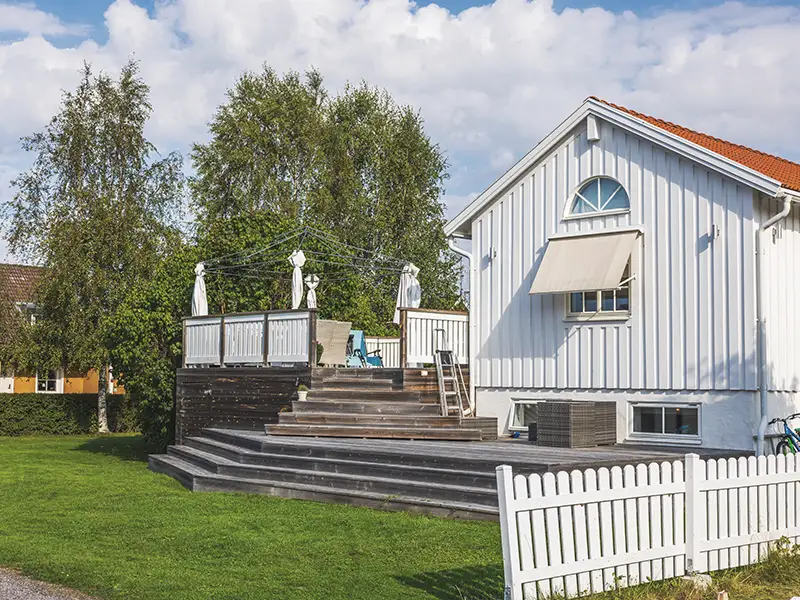 Snickare Tyresö fasadmålning