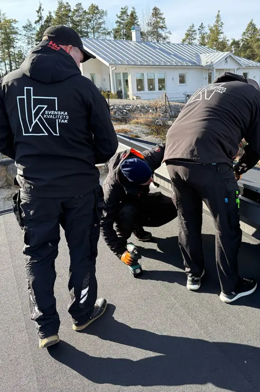 Fördelar professionell Takläggare