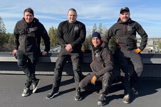 Svenska Kvalitets Tak team