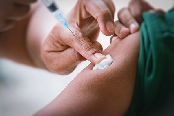 vaccinering av professionella sköterskor