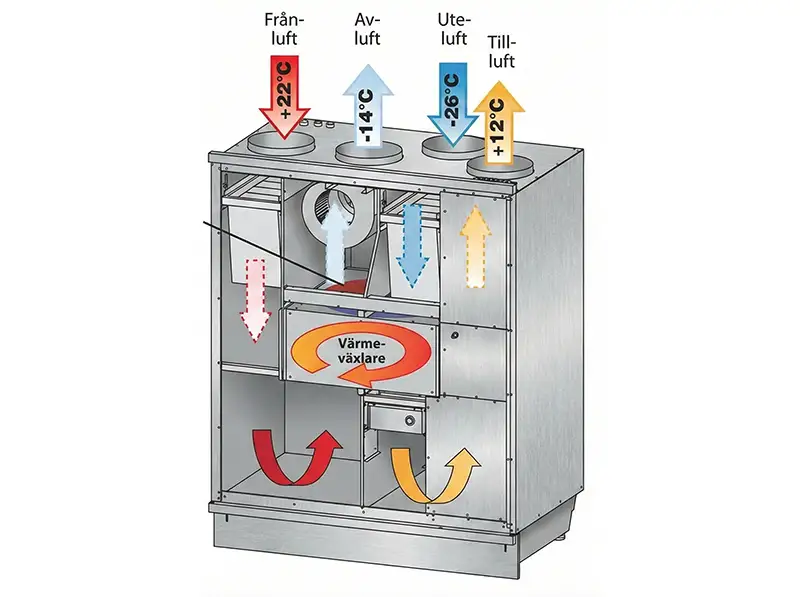 ventilation Stockholm FTX