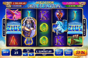 Age of the Gods: King of Olympus video slot
