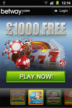 Betway Mobile Casinos