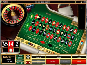 Online Roulette at Betway Casino