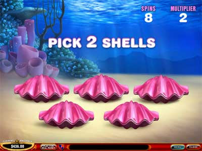 Great Blue Slot Bonus Game