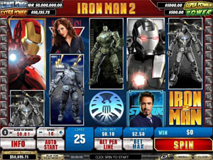 Playtech Iron Man 2 Slot