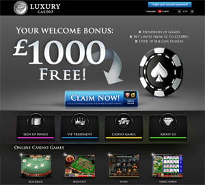 Play Roulette at Luxury Casino now