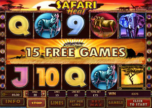 Safari Heat Free Spins