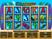 Surf Safari Video Slot