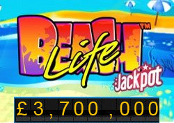 Beach Life Progressive Jackpot