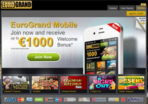 EuroGrand Mobile Casino