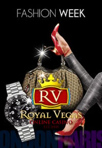 Royal Vegas Fashion Week promotion