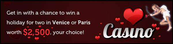 Intercasino Valentine's Day Promotion