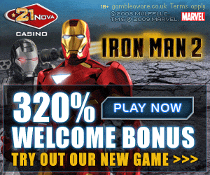 Iron Man 2 Progressive Video Slot