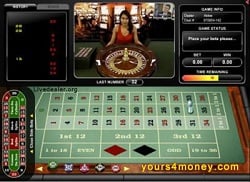 Multi Player Live Dealer Roulette