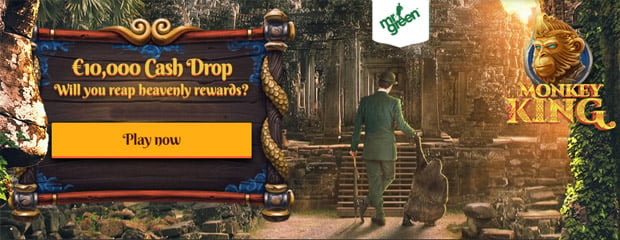 Mr Green Monkey King Cash Drop Promotion